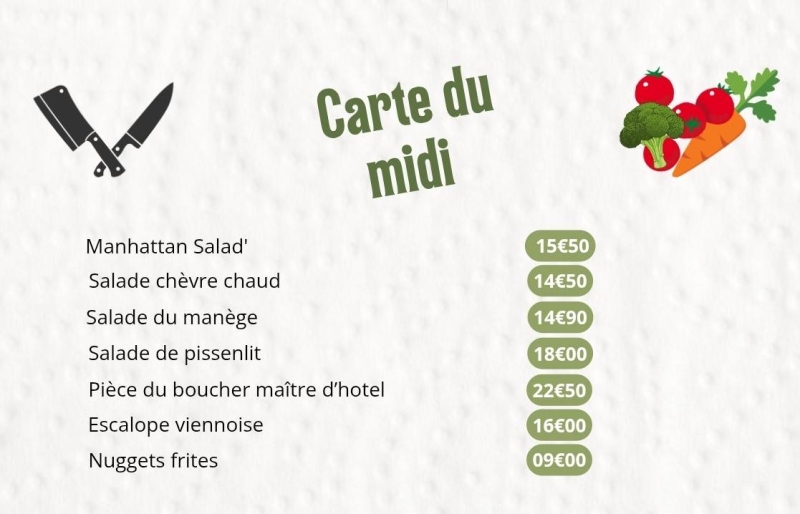 Au manège gourmand - Restaurant Eckwersheim - bien manger ECKWERSHEIM