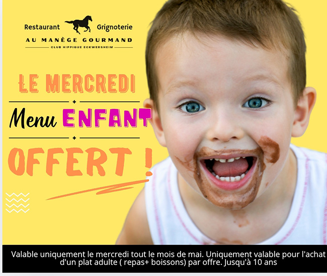 Nos Menus - Au manège gourmand - Restaurant Eckwersheim